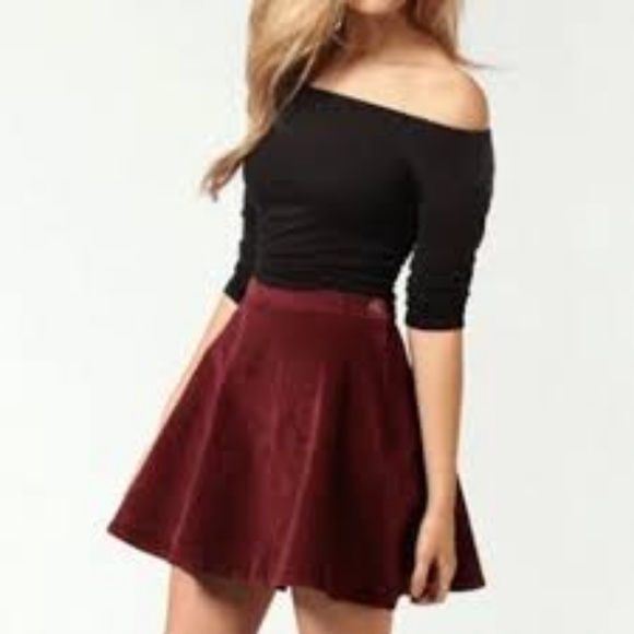 American Apparel Dresses & Skirts - Corduroy American Apparel Skater Skirt